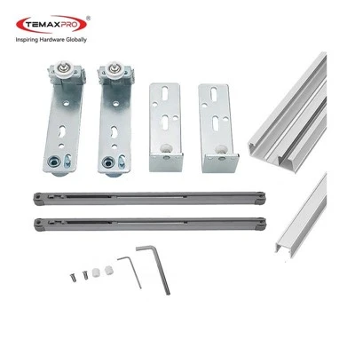 Rodillos para puertas corredizas de madera Temax con sistema de cierre-suave TM033