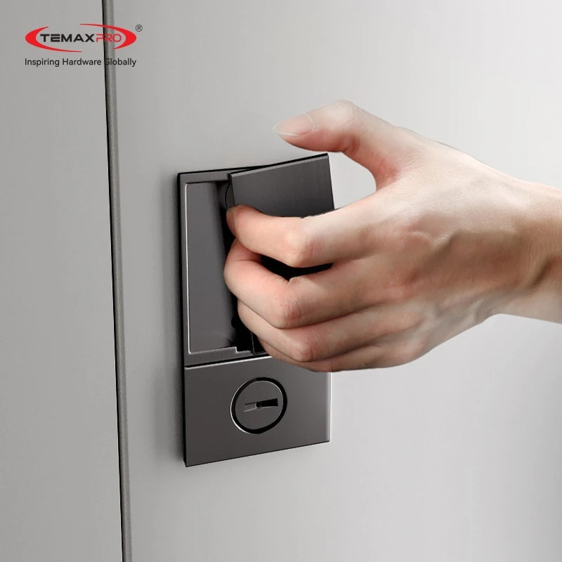 Temax Flush Door Lock Set For Sliding Doors X001 high quality